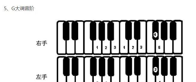 学习电子琴图示和弦的弹法简单易懂