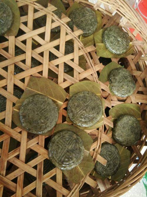阳江叶贴,吃出新年的味道!_叶子