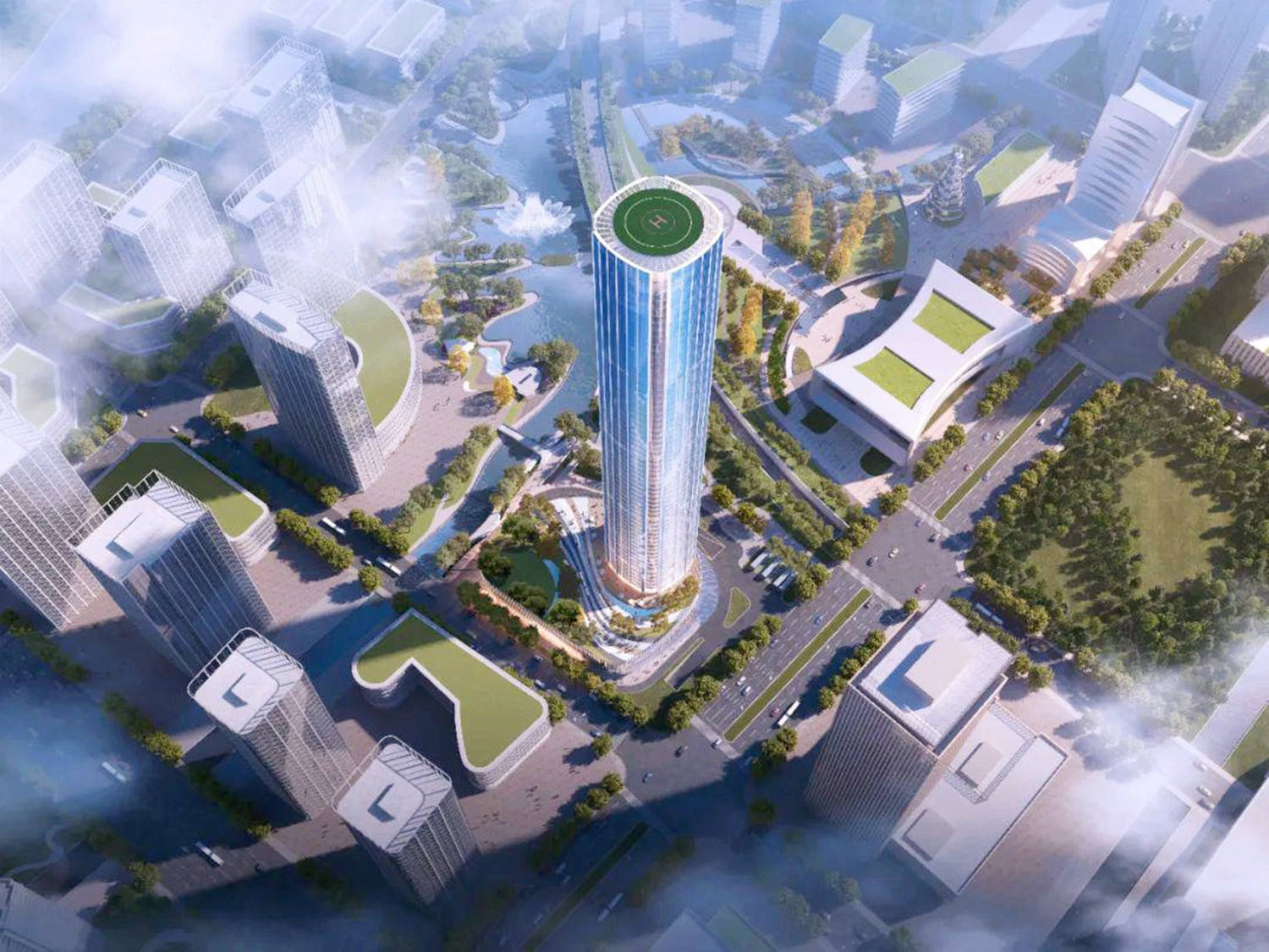 苏州在建一座超高建筑被戏称为口红楼预计2022年建成