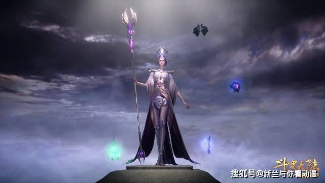 唐三的八蛛矛进化后真好看,血红色尽显霸气,带有很强的压迫感