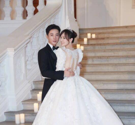 原创唐嫣罗晋童话婚礼照片终于出炉,爱情最美的样子这里都有