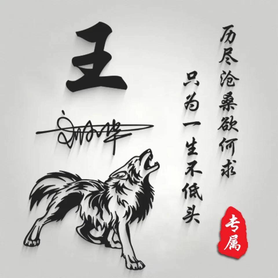 用你的名字做微信头像,2021最新简约励志签名头像,请查收!