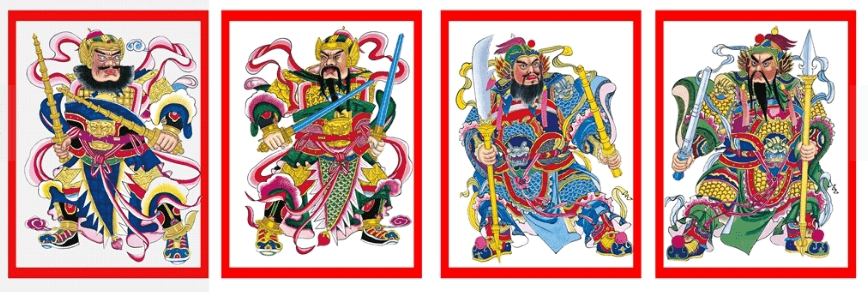 门神分前后,前门是秦琼尉迟恭,后门是谁?