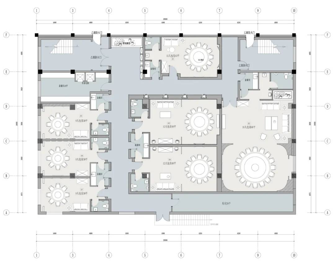 柏高建筑空间设计新作丨yue feast one number餐厅