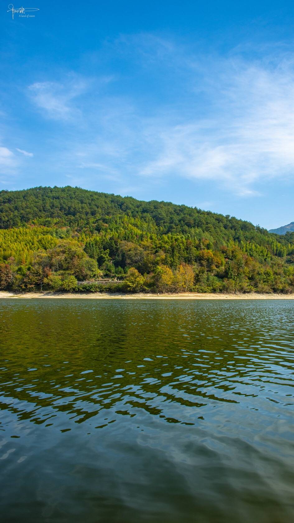 奇墅湖的深秋美景,的确让人心旷神怡