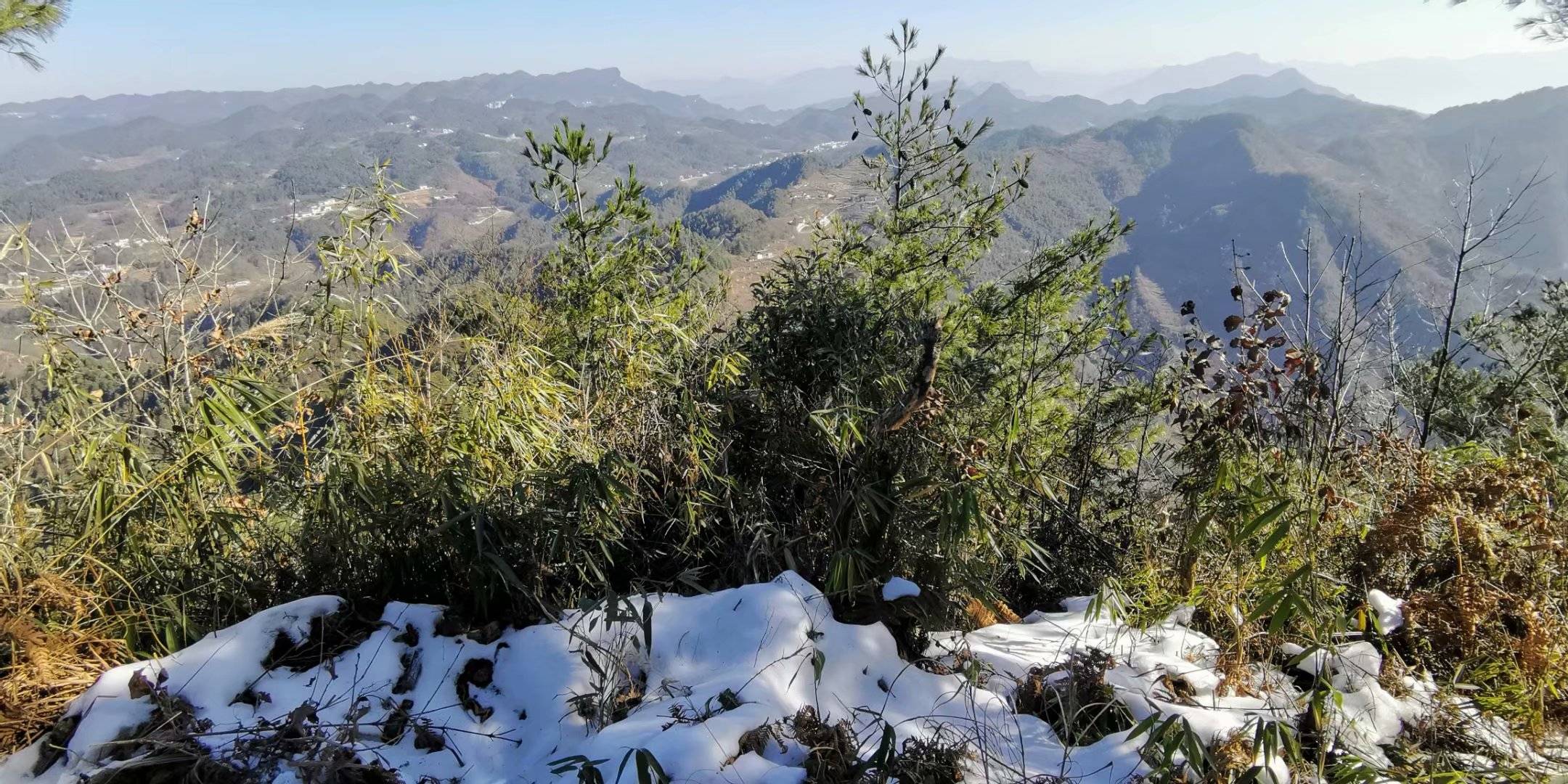 广元尖山子海拔1700米,层峦叠嶂千峰竞秀,来回两个半小时!