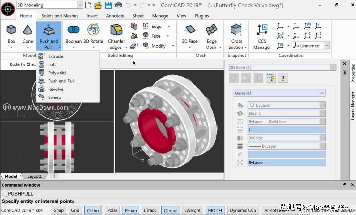 corelcad 2021 for mac(cad制图软件)