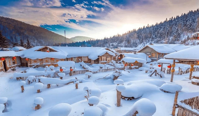 都说东北雪景甲天下原来朝鲜雪景也不错东北亚小铺