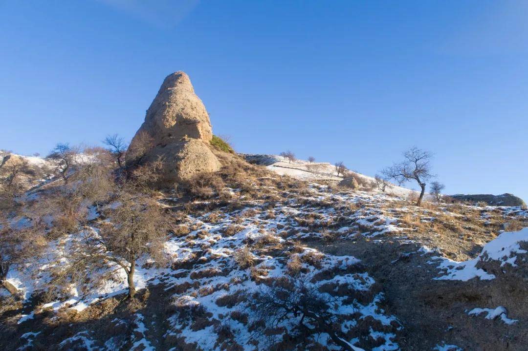 霍城中华福寿山冬景美如画