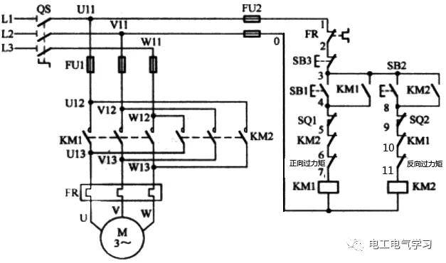 电工必知电动机正反转控制电路原理及应用