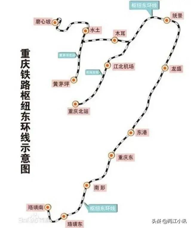 茶园新区|重庆铁路枢纽东环线(东站)1月最新进度!