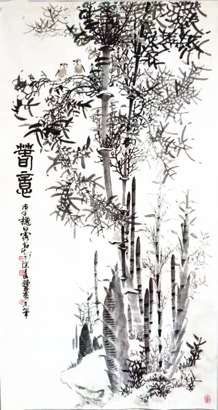 书画名家著名书画家王连廉秀作品赏析