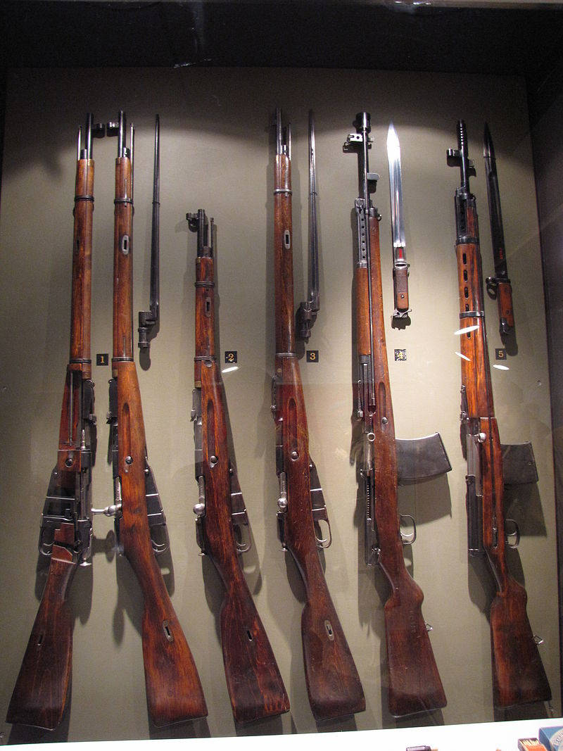 莫辛纳甘m/91-30,莫辛纳甘m/38卡宾型,莫辛纳甘m91骑步枪,avs-36和svt