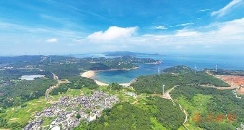 北部生态廊道串联原生态美景,展示碧海蓝天的清新岚岛(资料图)