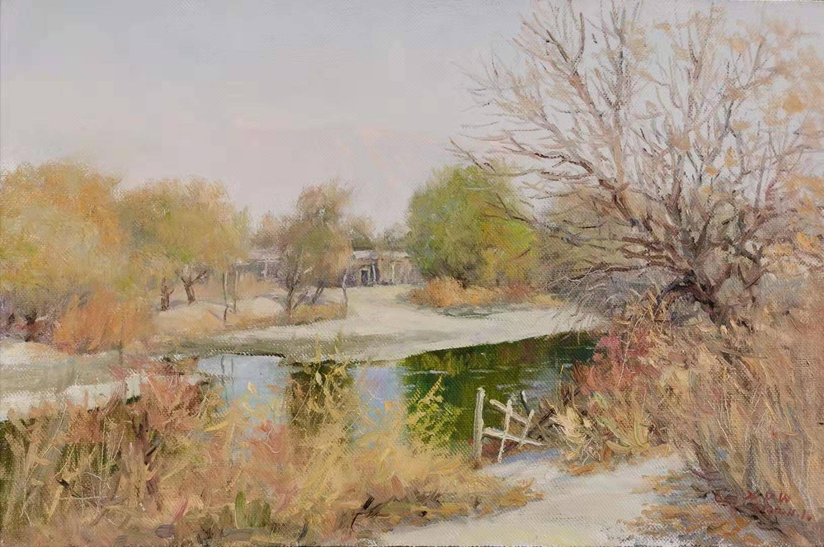 2021年推荐艺术家席德文绘画作品欣赏_油画