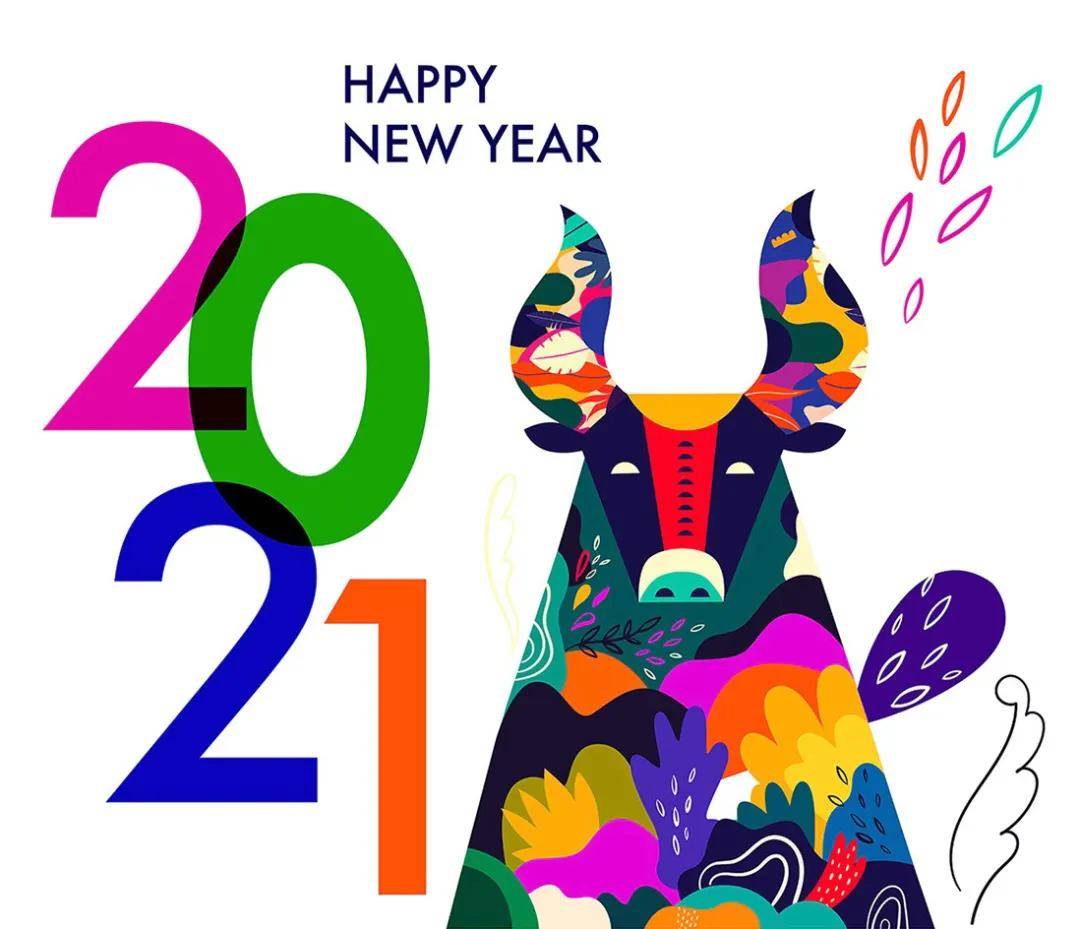 2021牛年平面设计-世界各地设计师如何玩转这头牛?