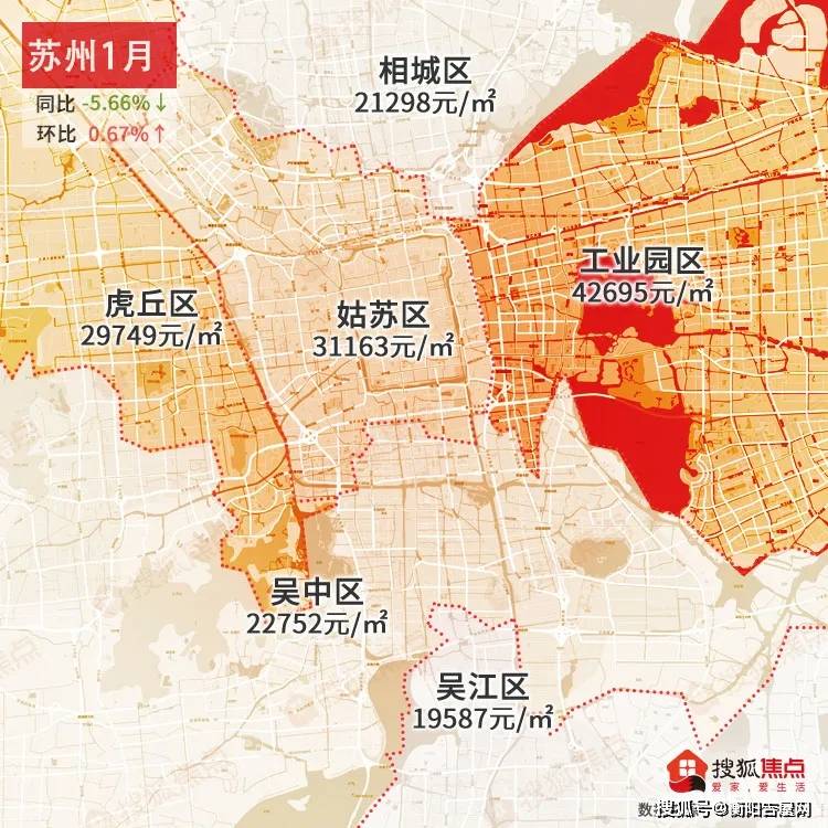 2021年1月热门城市房价地图重磅来袭!