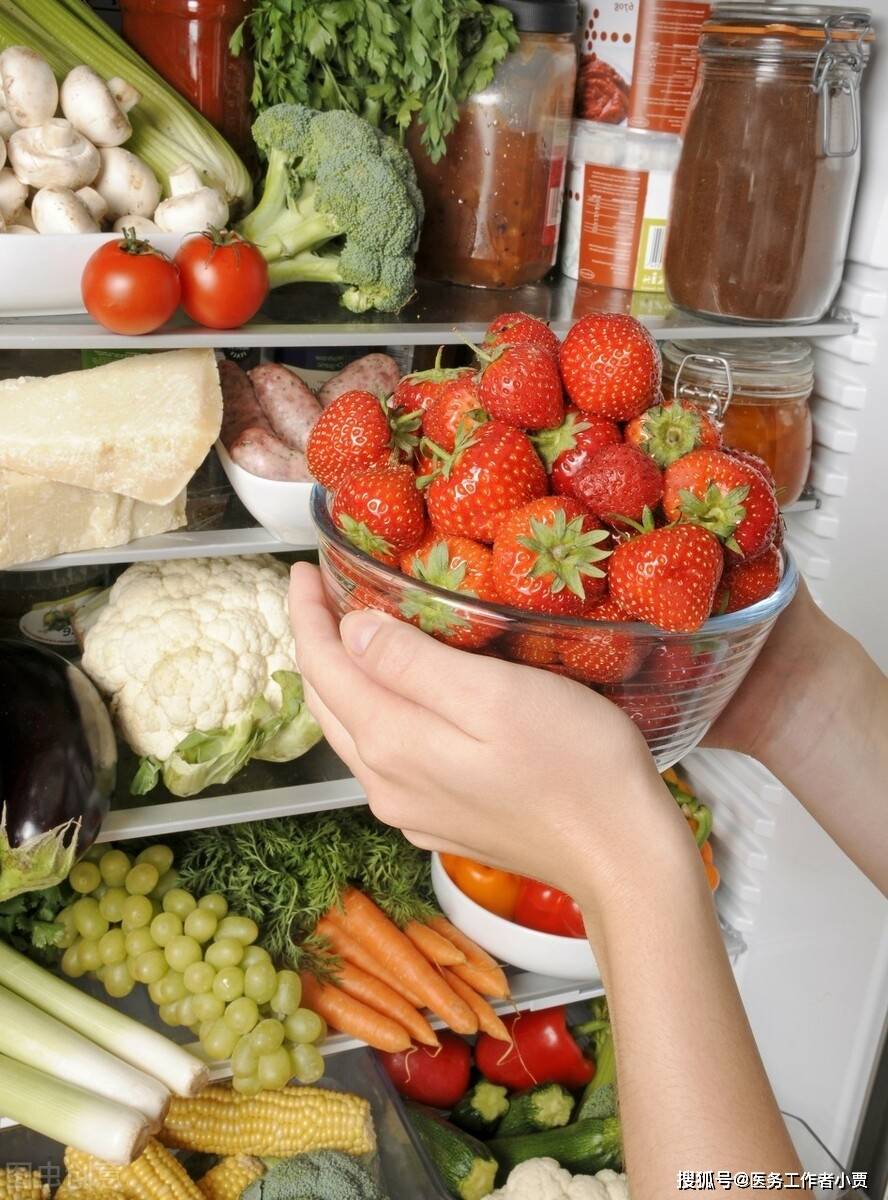 原创营养不良警告 :请往冰箱里存放健康食品