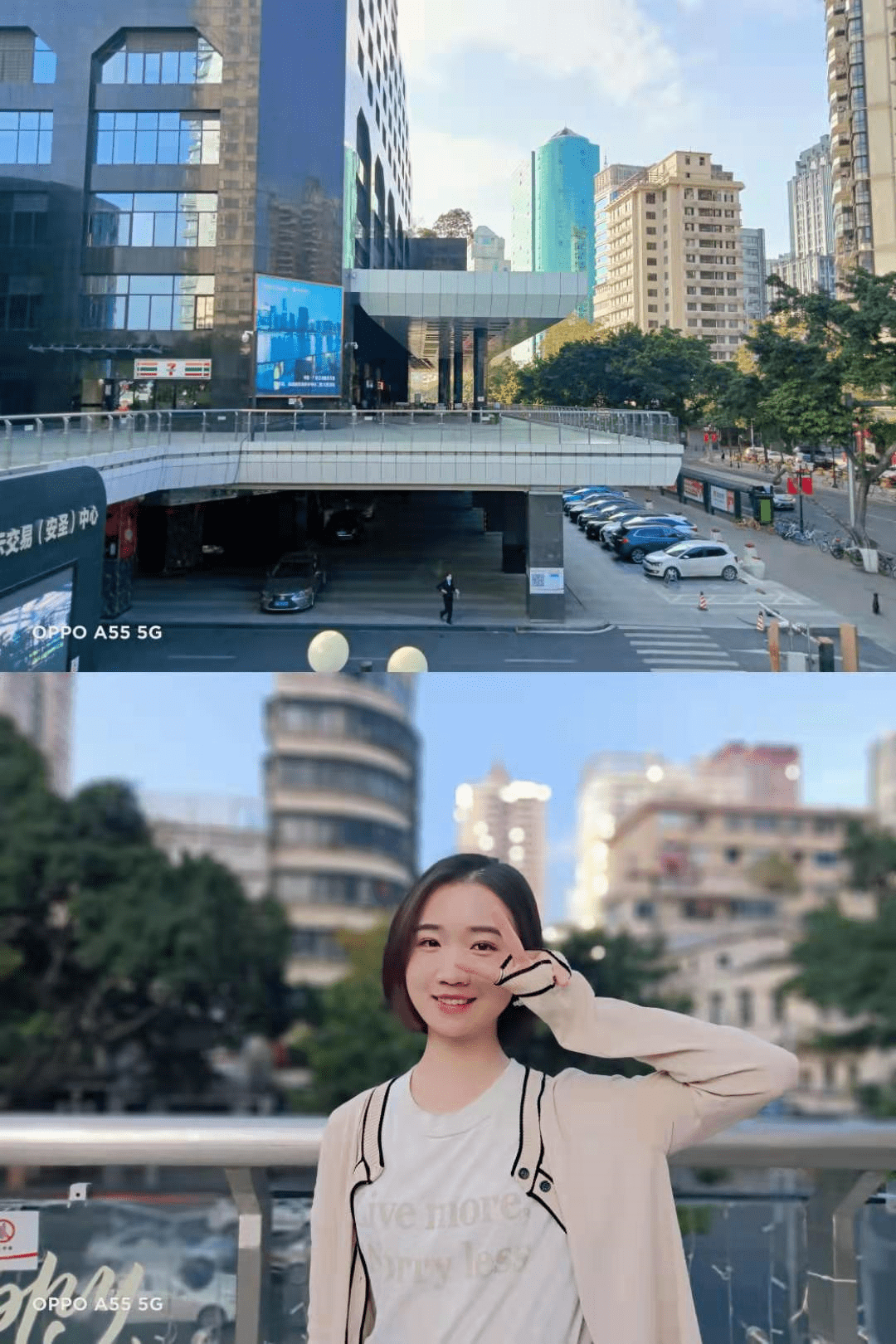 oppo a55 在日常拍摄景物的时候光感十分通透,照片中各个细节表现也是