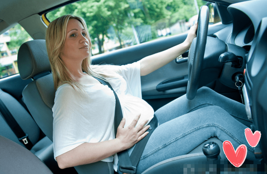 准妈妈怀孕后开车要不要系安全带？怎么系？能开车到孕几个月？