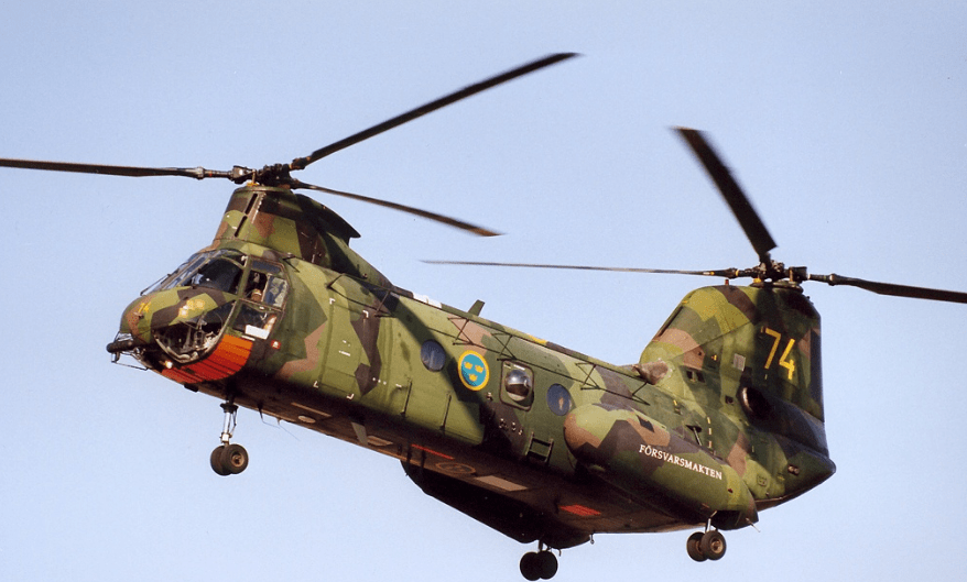 原创头号强国明星航母舰载机ch46海骑士直升机有何特点