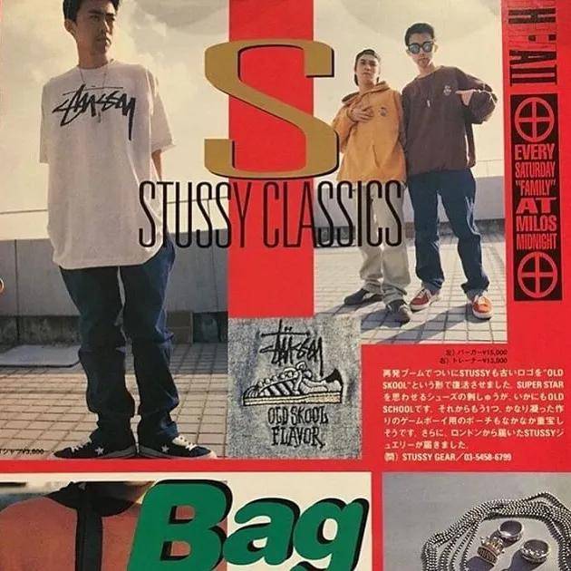 壁纸丨早期 stussy 海报