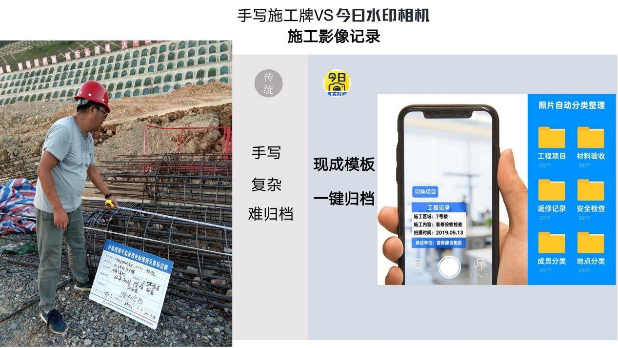 工程单位怕延期施工拍照用今日水印相机项目工期易把控