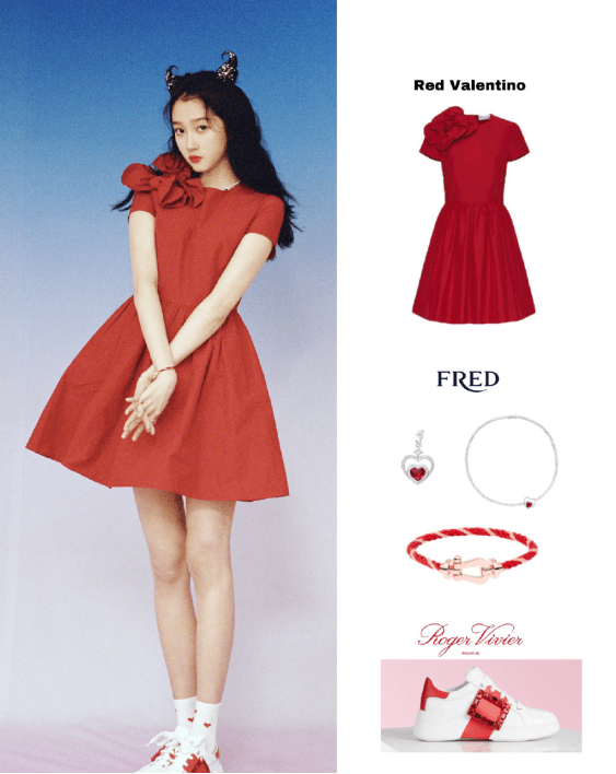 奢侈品鉴定国民闺女儿关晓彤同款fred小红绳真伪