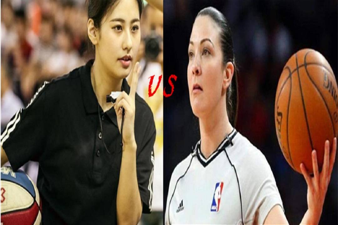 nba最美女裁判,小托马斯无处安放的咸猪手,天使与恶魔