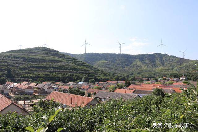 组图:乳山崖子镇一个美丽山村的实景,名叫"磨山钟家"