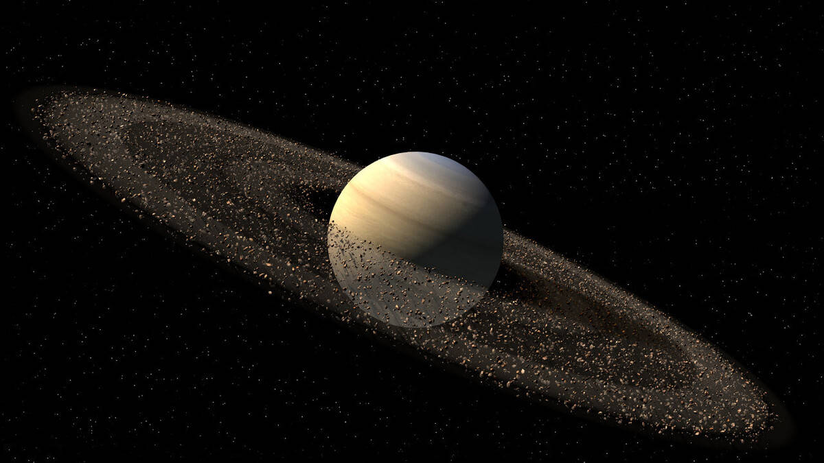 玉带环腰的土星,要对土星环说再见?nasa:一亿年后土星
