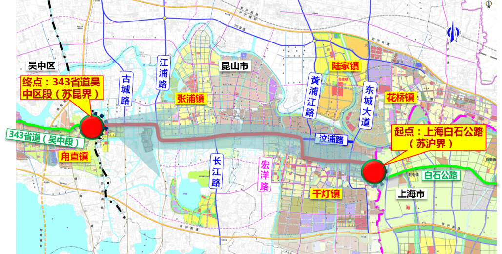 又一条省界断头路通车昆山曙光路对接上海复兴路正式通车