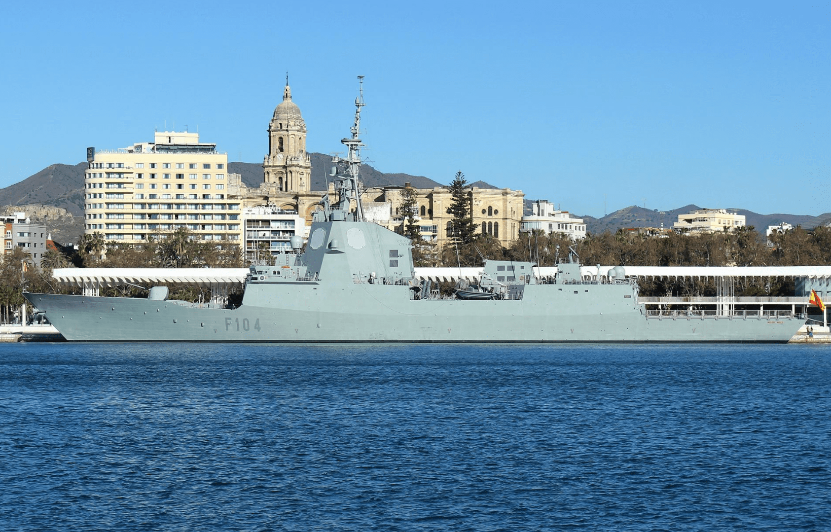 西班牙f100装载"宙斯盾",面对核生化攻击也不怕_型护卫舰