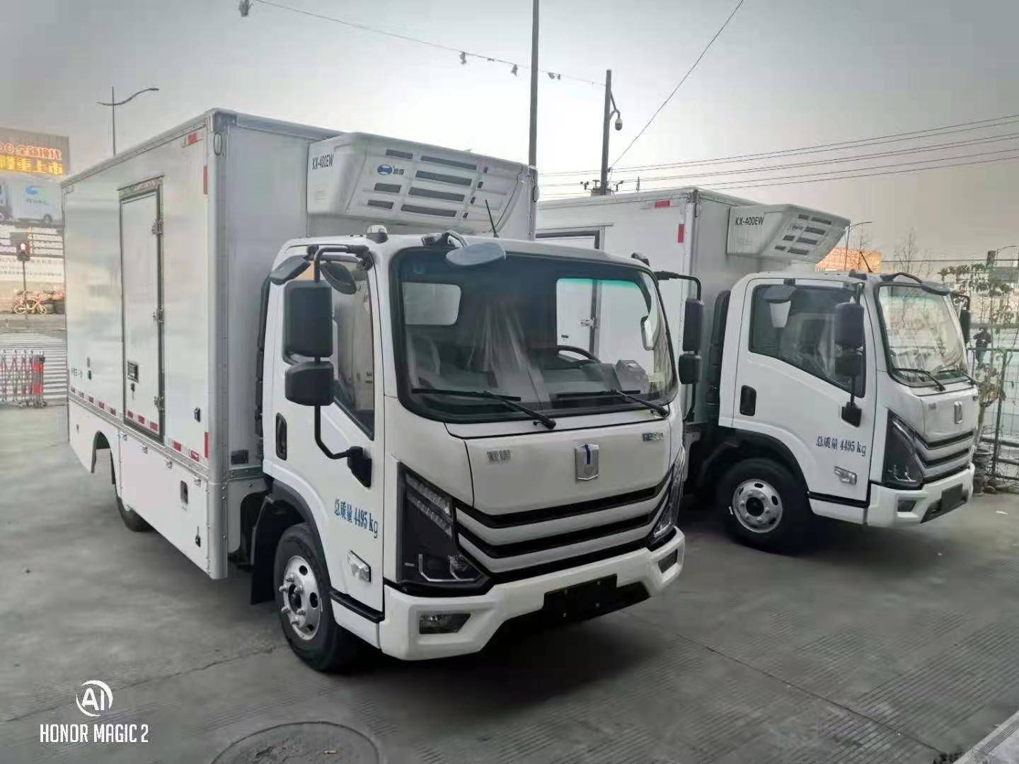 重庆新能源货车4米2新能源增程式冷藏货车