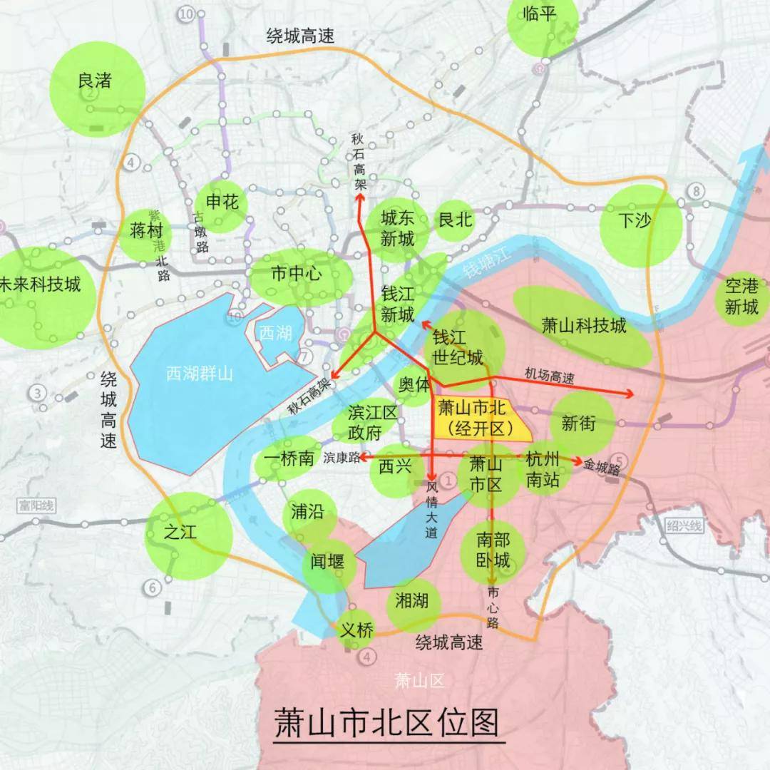 萧山市北板块位于钱江世纪城南侧,滨江东侧,萧山老城区北侧,地段优越