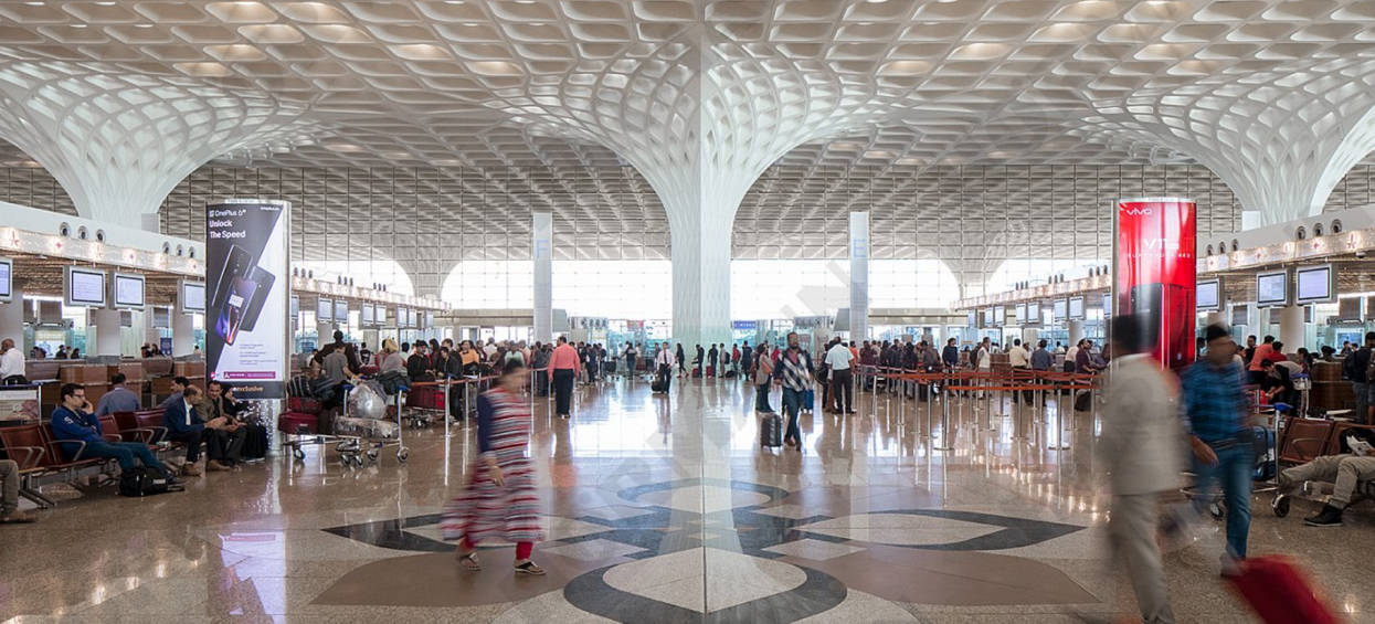 开启印度之门孟买贾特拉帕蒂希瓦吉国际机场2号航站楼