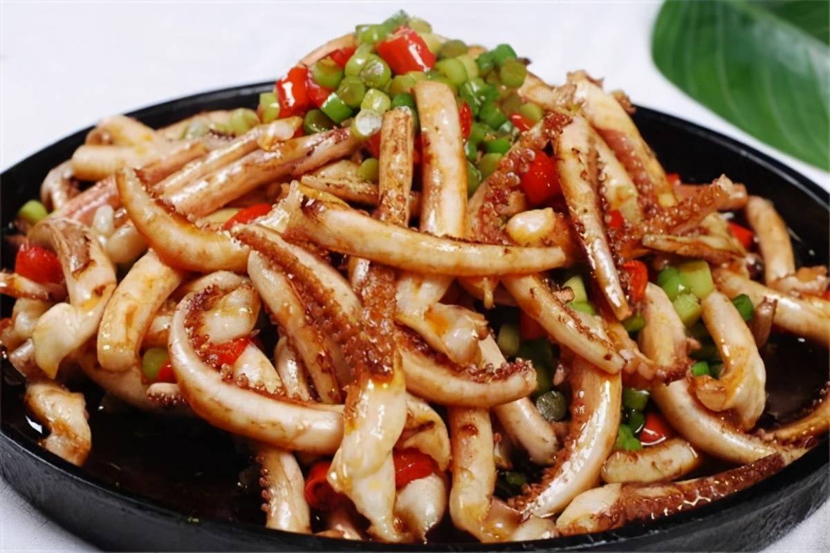 清炒鱿鱼丝