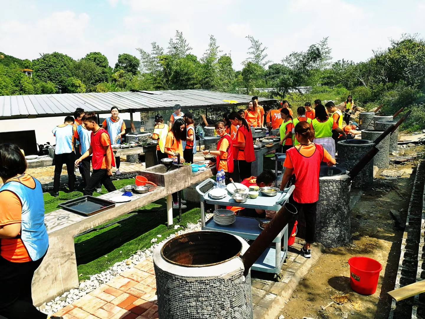 黑马陈:无锡或常州周边大锅灶一起烧饭埋锅灶饭的团建地方有吗