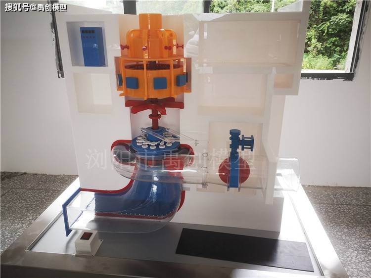 水轮机发电模型制作水轮机基本原理模型