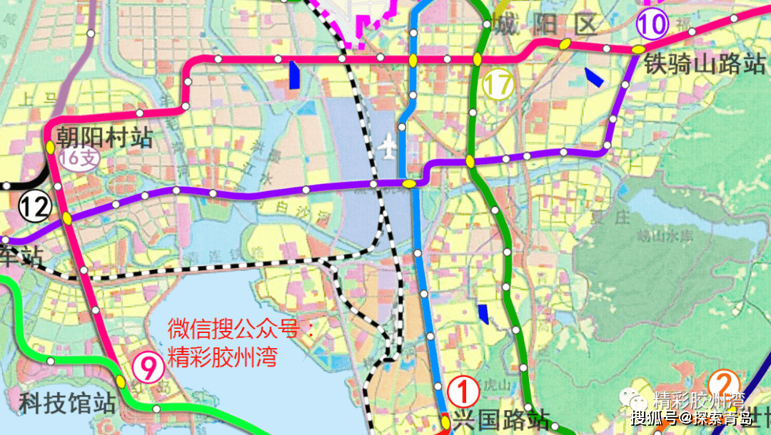 地铁10号线来了!青岛"未来之城"启动轨道交通线网规划
