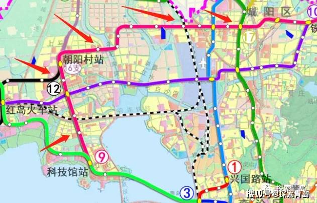原创重磅!青岛地铁9号线已纳入3期建设规划,正加紧上报!