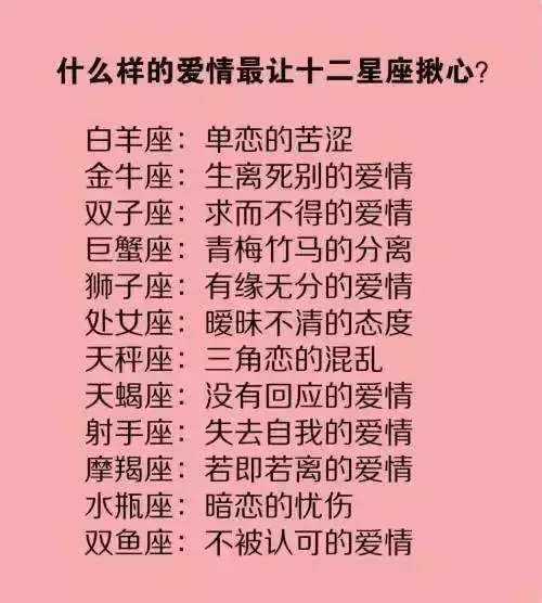 原创十二星座谁是最萌的,天秤外表好看,天蝎极易被感动