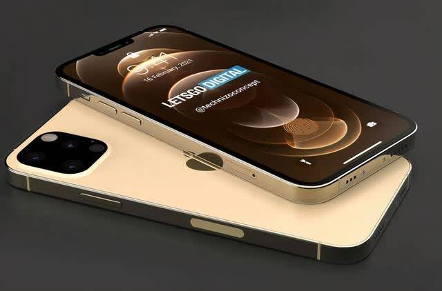 iphone折叠屏手机曝光,对称式扬声器 刘海屏设计?