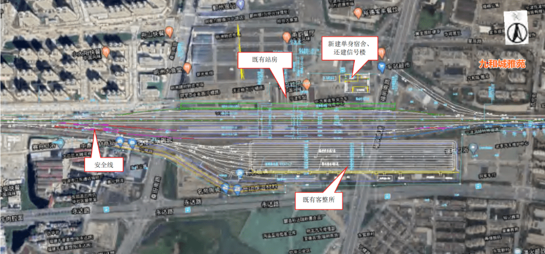 北仑西站规划来了小港街道江家山村附近