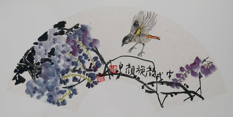 实力派花鸟画名家:颜泉,颜旋父子作品赏析