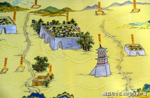 △ 这是3月29日在长安区邢兰芳刺绣工作室拍摄的《丝路山水地图》.