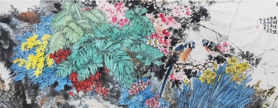 当代著名画家王华两幅画作拍卖远超预估价值