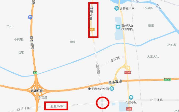 宿州拂晓大道会不会北延至徐州?官方回复了_符离