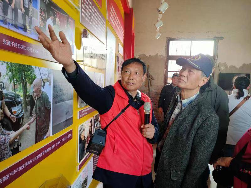 江苏省泗洪县界集镇用好红色资源让党史学习教育活起来