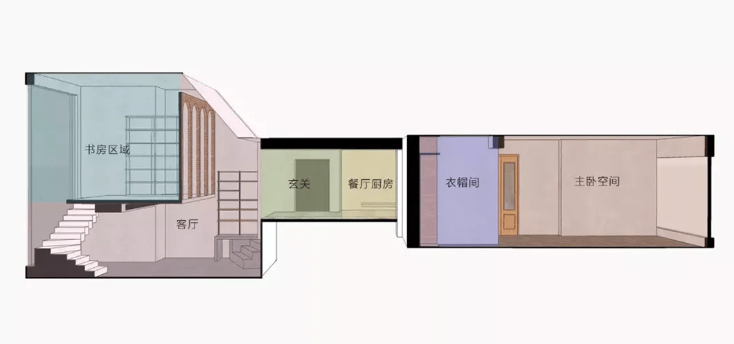 杭州室内设计师奇葩户型大改造,让自己的家秒变复式别墅